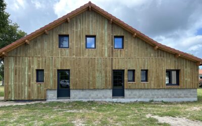 Réhabiliter une grange en habitation comme ici aux alentours de Bascons (40)
