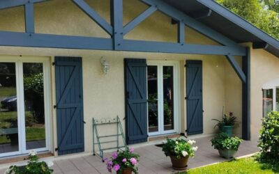 Une rénovation de fenêtre en PVC sur mesure près de Mugron (40)