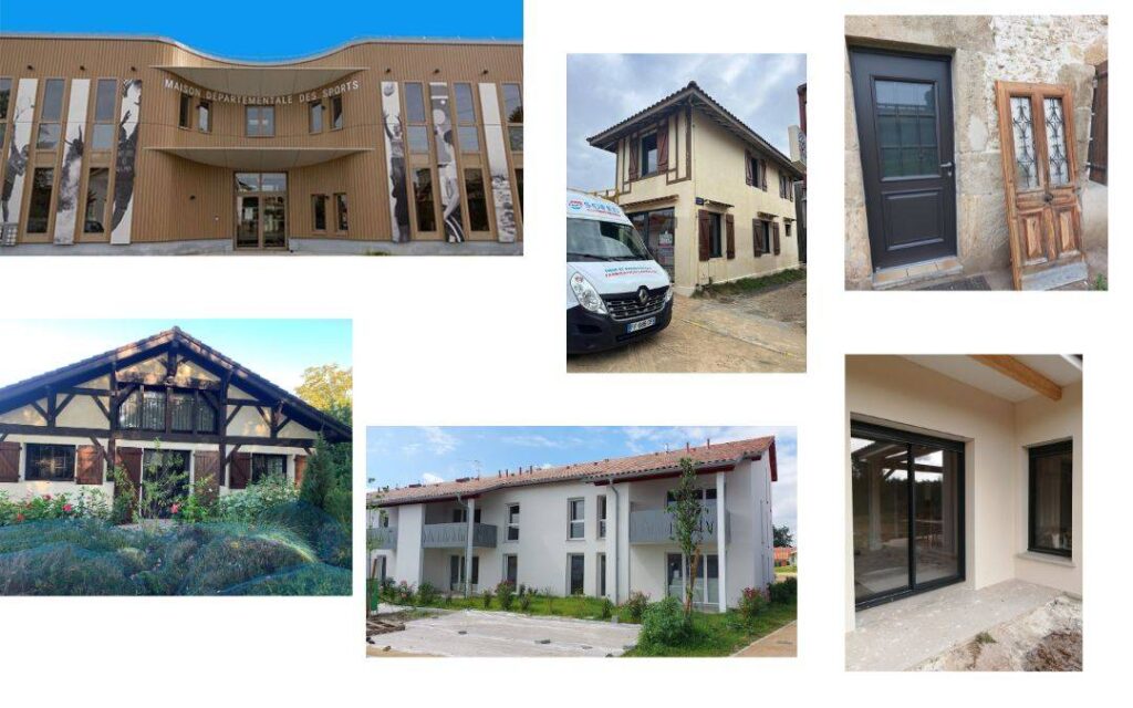 Fenetre porte baie PVC et ALU réalisées par SOFED en 2025