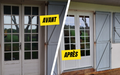 Remplacement de menuiserie en Bois par du PVC à Mont de Marsan